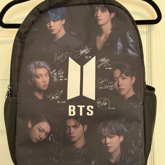 BTS Black Backpack - Picture 4 of 5